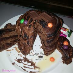 Chocolate pancake A picture of Chocolate pancake.
