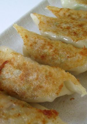 A picture of Pork & Wombok Gyoza.