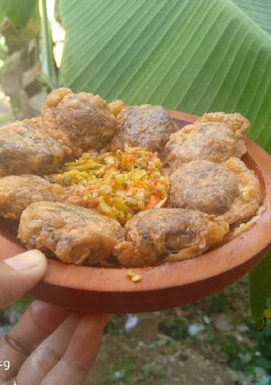 Foto resep Perkedel ikan pindang sambel bawang