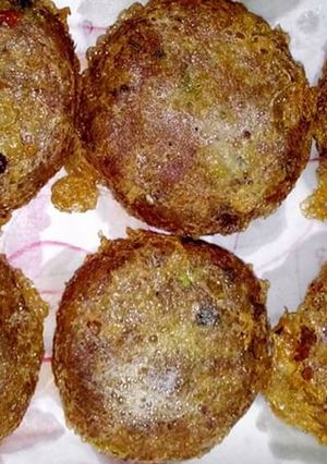 A picture of Shami kabab.