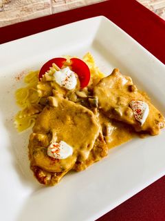 Bakonyi sertésszelet recept fotója