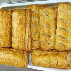 A picture of Sausage rolls.