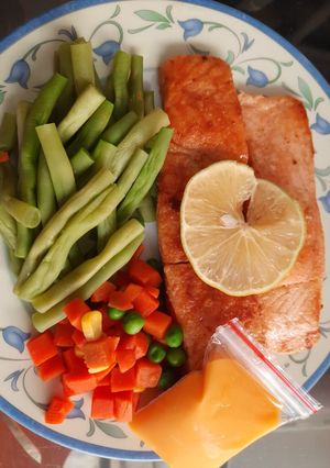 Foto resep Steak salmon ala LK