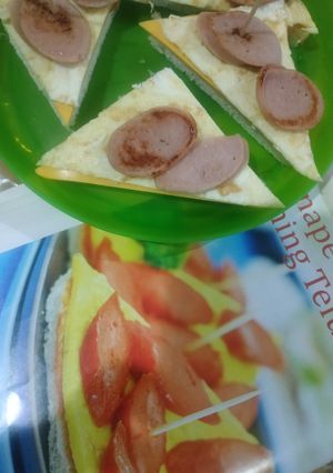 Foto resep Kanape Kuning Telur