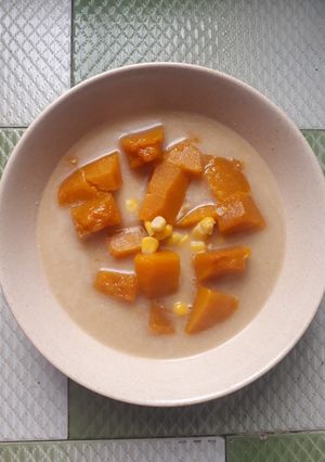 Foto resep Kolak labu kuning jagung