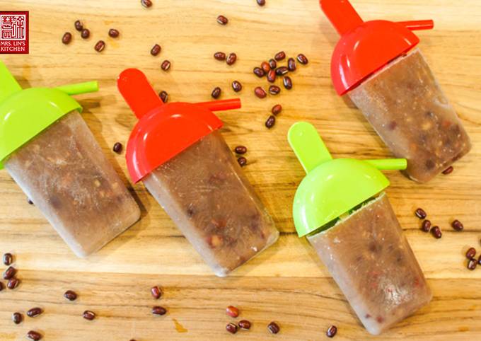 Red Bean Popsicles - Japanese Azuki Bar