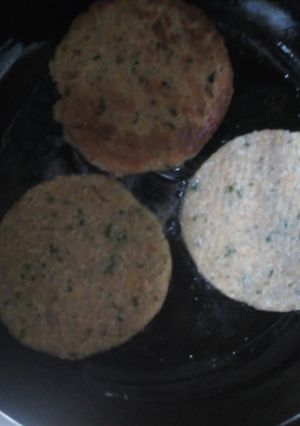 Una foto de Hamburguesas de quinoa!!