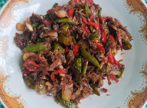 Foto resep Oseng Ikan Asin Klotok