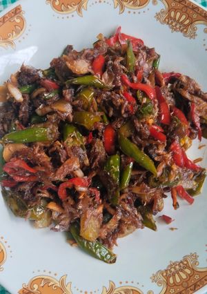 Foto resep Oseng Ikan Asin Klotok