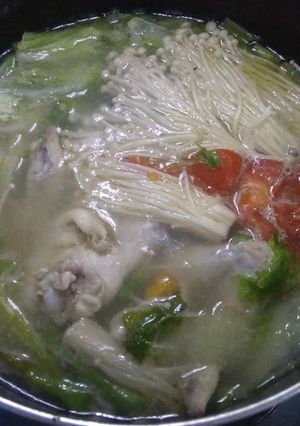 Foto resep Sayur sop ayam