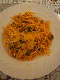 Sütõben sült rakott bolognai spagetti friss bazsalikommal ès olìvabogyòval 🍜🍜🍜🍜