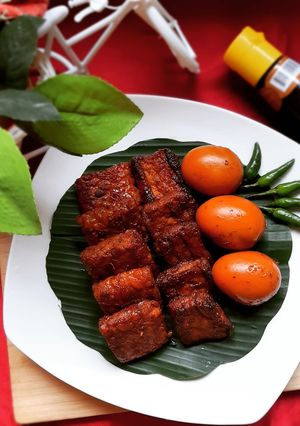 Foto resep Bacem Tempe Tahu Telur