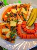 Porcsinos, tojásos, sajtos bulgur