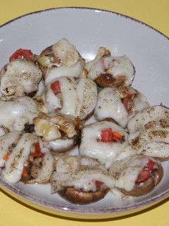 A picture of My Grilling Spot Stuffed Mushrooms.