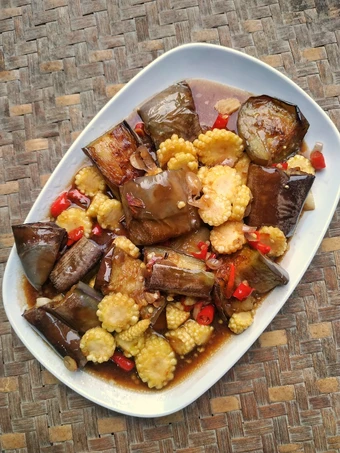 Langkah Mudah untuk Membuat Resep Putren terong saus tiram yang Lezat Sekali Anti Ribet, Sempurna