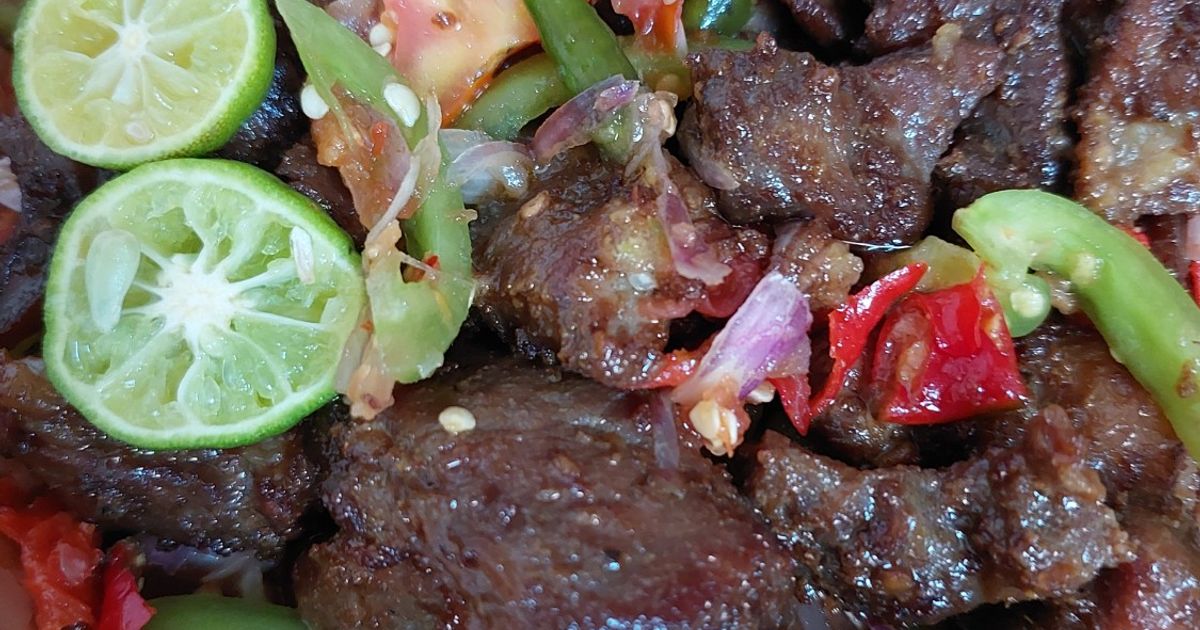 Sate Kambing Marangi (tanpa tusuk sate)