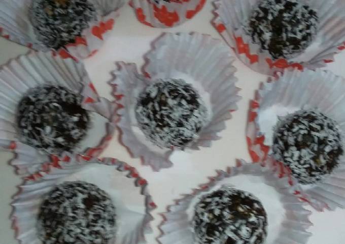 Dates chocolate bolls