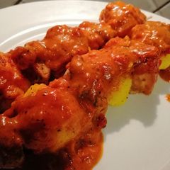 A picture of All-in-one supper skewers.