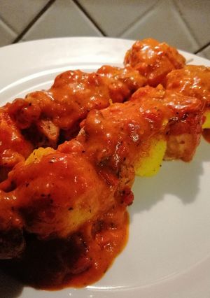 A picture of All-in-one supper skewers.