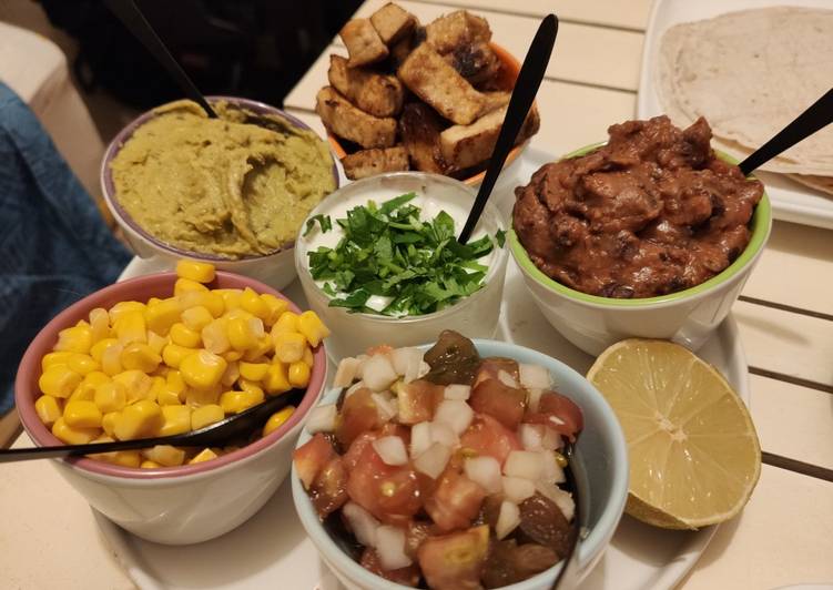Étapes pour faire Fait maison 🌺 Burritos veggy