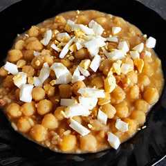 Una foto de Garbanzos con arroz