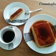 Flan de queso mascarpone en microondas