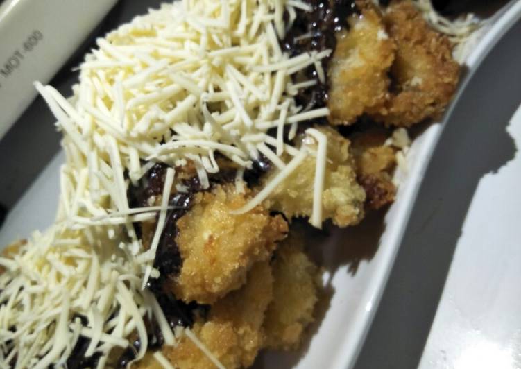 Pisang goreng crispy