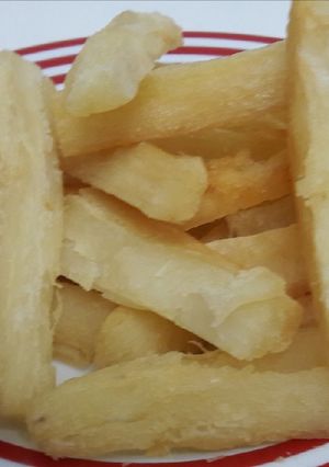 Una foto de Mandioca Frita Muy Fácil y Rápida