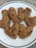 Galletitas con chips de chocolate del amor