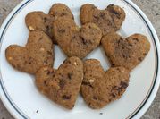 Una foto de galleta de chocolate