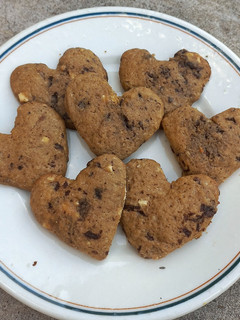 Una foto de Galletitas con chips de chocolate del amor
