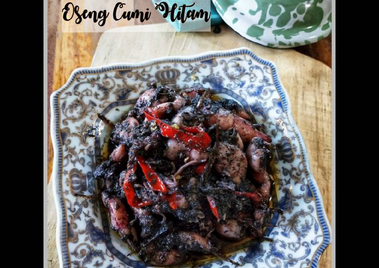 Resep Oseng Cumi Hitam, Sempurna