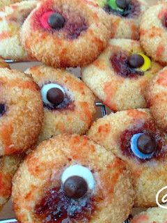 Foto principal de 28.🍪Galletas "Ojos de Coco" para Halloween🥥