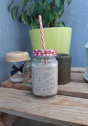 Una foto de Batido para desayuno exprés