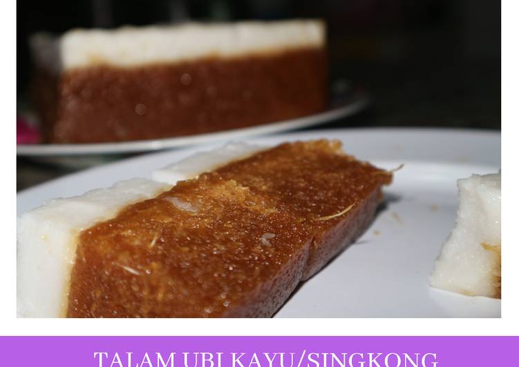 Resep !MANTAP Talam Ubi Kayu / Talam Singkong menu kue-sehari hari