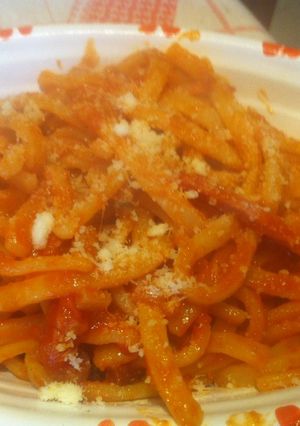 Foto di Scialatielli speck e pomodoro