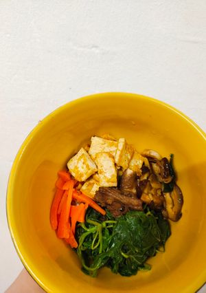 Gambar Bibimbap Versi Sihat