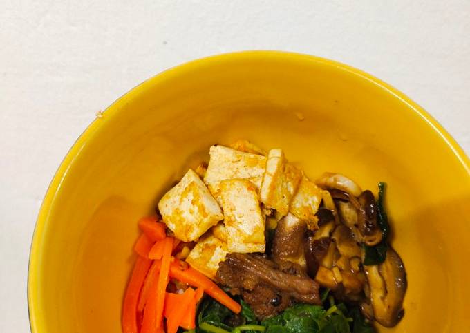 Resipi Bibimbap Versi Sihat Oleh Cho Zila Cookpad