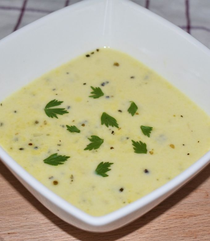 Csirkés kukoricaleves recept fotója