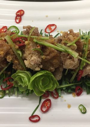Hình của món Gạo nếp nướng thịt heo(돼지고기 찹쌀구이).