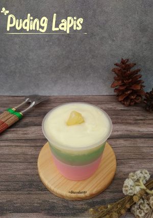 Foto resep Puding Lapis