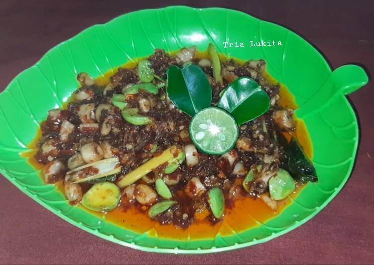 Resep Sambal Cumi Pete ANTI BASI, Lezat Sekali