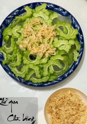 Hình của món Khổ Qua Chà Bông.