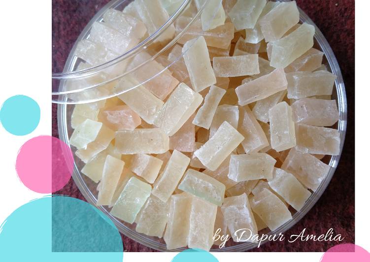 Resep Agar-agar jelly kering, Lezat Sekali