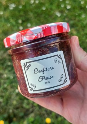 Une photo de 🍓 Confiture de fraise