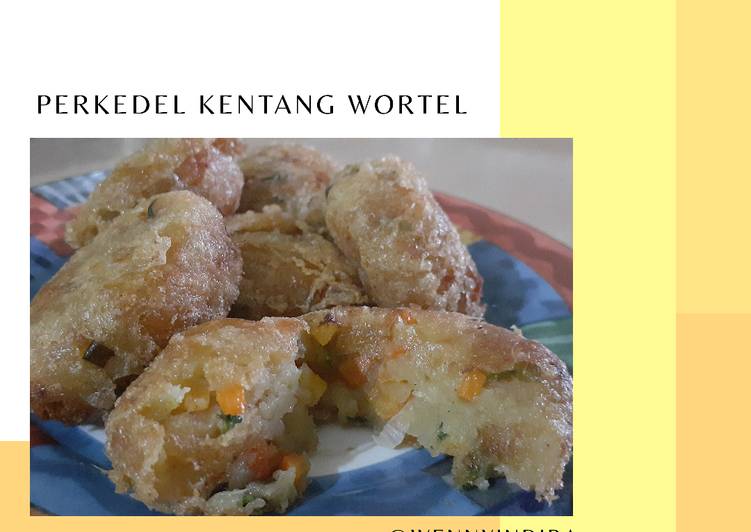 Cara Gampang Menyiapkan [10] Perkedel Kentang Wortel yang Enak Banget