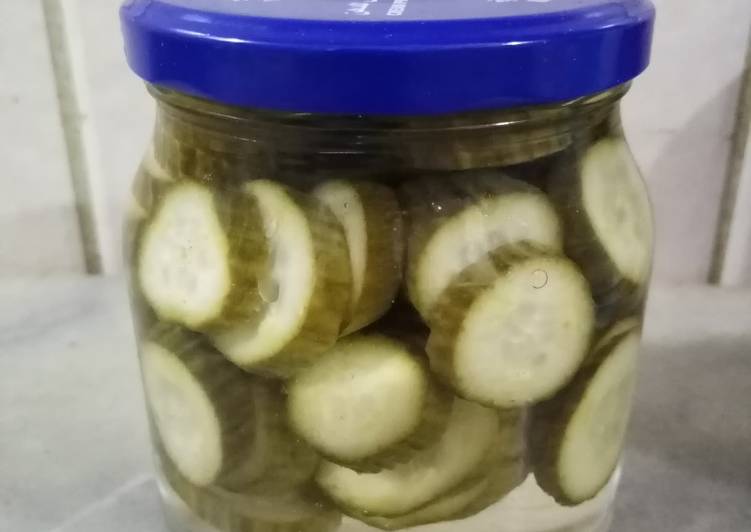 Easiest Way to Make Super Quick Homemade Pickled cucumber