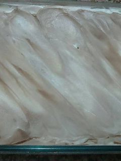 صورة لوصفة كيكة الكراميل الرخامية