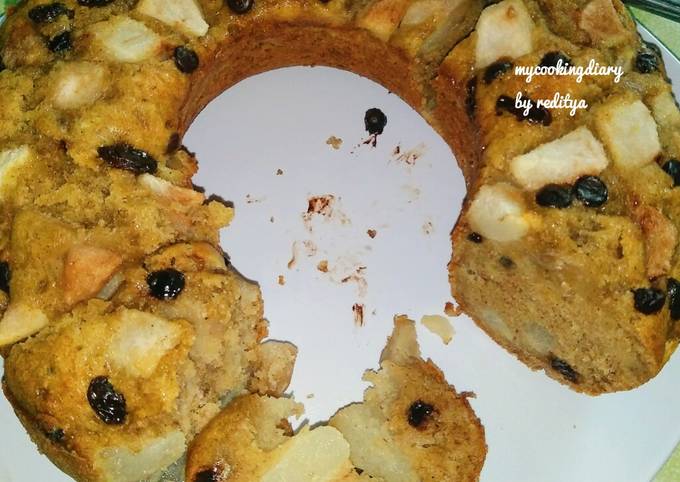Resep Banana Cake, moist &amp; no mixer Anti Gagal