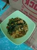 Tumis kangkung kulit jeruk